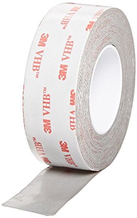 TapeCase 1 in Width x 5 yd Length, Converted from 3M VHB Tape RP25  (1 Roll)