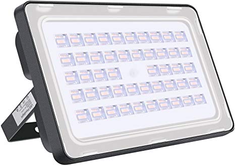 Viugreum 150W LED Flood Light Outdoor, Thinner and Lighter Design, Waterproof IP65, 15000LM, Warm White (2800-3000K), Super Bright Security Lights for Garden, Yard, Warehouse, Square, Billboard