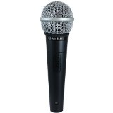 GLS Audio Vocal Microphone ES-58-S and Mic Clip - Professional Series ES58-S Dynamic Cardioid Mike Unidirectional With OnOff Switch
