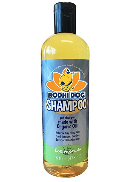NEW Soothing Organic Dog Shampoo | All Natural Hypoallergenic Pet Shampoo Dogs & Cats | Certified to USDA Food Standards | 100% Non-Toxic | Made in USA - 1 Bottle 16oz (473ml)