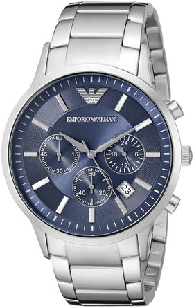 AR2448 Gents Armani Classic Blue Dial Watch