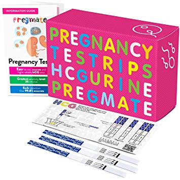 PREGMATE 30 Pregnancy (HCG) Urine Test Strips, 30 HCG Tests