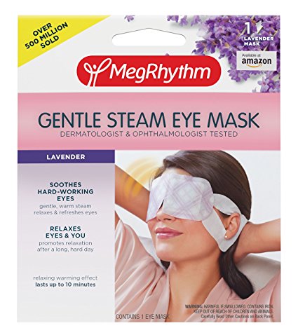 MegRhythm Gentle Steam Eye Mask Lavendar, 0.05 Pound