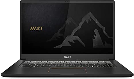 MSI Summit E15 Professional Laptop: 15" IPS-Level Touch Screen, Intel core i7-1185G7, NVIDIA GeForce GTX 1650 Ti (Max-Q), 16GB RAM, 1TB NVMe SSD, Win10 PRO, Ink Black (A11SCS-208)