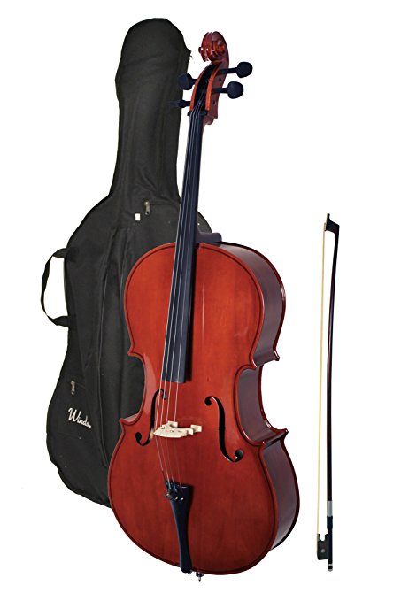 Windsor MI-3006 Windsor 4/4 Size Cello with Padded Bag