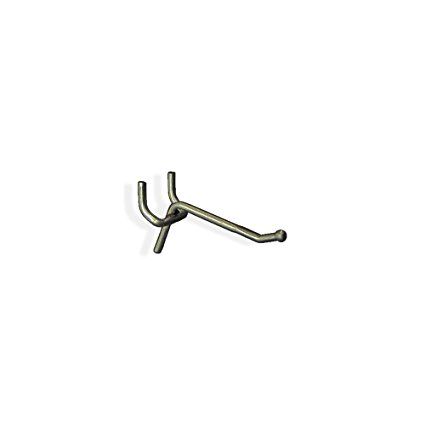 Azar 700882 All Wire Galvanized 2-Inch Metal Hook, 50 Count