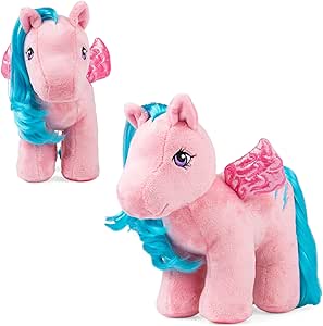 My Little Pony Unicorn and Pegasus Plush - Firefly - Collector Plushie, Retro Stuffed Toy Animal, Kid, Toddler, Girl, Boy, Mom, Birthday, Ages 3