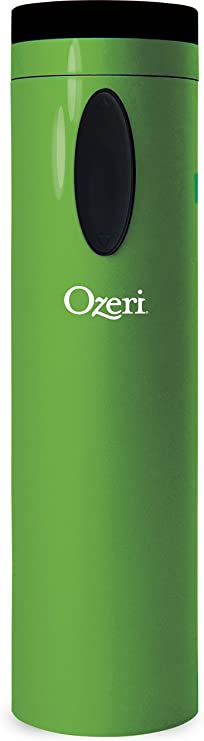 Ozeri OW08A-G Fascina Electric Wine Bottle Opener and Corkscrew, Lime Green