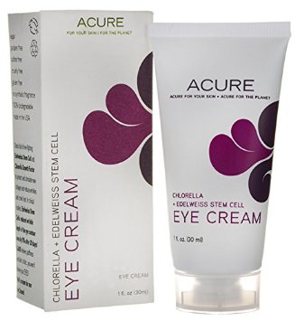 Eye Cream Chlorella Edelweiss Stem Cell Acure Organics 10 oz Cream