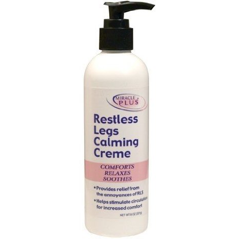 8oz Restless Legs Calming Creme to Help Combat Fatigue, Irritability, Itching, Crawling, Shaking.