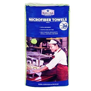 Member's Mark Microfiber Towels, Various Colors (36ct.) (pack of 2)