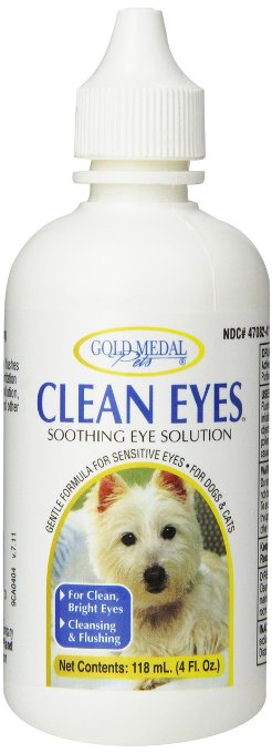 Gold Medal Pets Clean Eyes for Cats and Dogs 4 oz