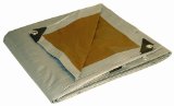 10 x 12 Dry Top Heavy Duty SilverBrown Reversible Full Size 10-mil Poly Tarp item 210125