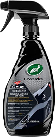 Turtle Wax 53488 Hybrid Solutions Ceramic Acrylic Black Spray Wax, 16 oz
