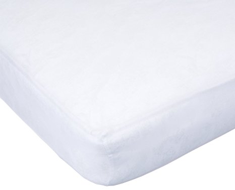Carters Easy Fit Sateen Crib Fitted Sheet, White (Discontinued by Manufacturer)