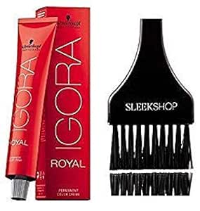 Schwarzkopf Professional Igora Royal Permanent Hair Color (with Sleek Tint Brush) (8-65 Light Auburn Blonde)