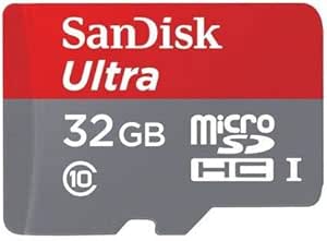 Sandisk Ultra - Flash Memory Card - 32 GB - MicroSDHC UHS-I (SDSQUNC-032G-AN6IA)