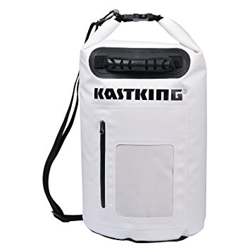 [CLEARANCE SALE] - KastKing Dry Bag Waterproof Roll Top Sack for Beach, Hiking, Kayak, Fishing, Camping, and Other Outdoor Activities - Tough Durable 100% Waterproof 500D PVC Material Dry Bag