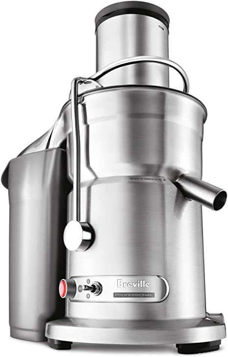 Breville 800JEXL Juice Fountain Elite Centrifugal Juicer, Brushed Stainless Steel