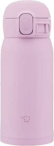 Zojirushi SM-WS36-VM Stainless Steel Mug, 12-Ounce, Orchid