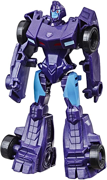 Transformers Cyberverse Action Attackers: Scout Class Shadow Striker Action Figure Toy