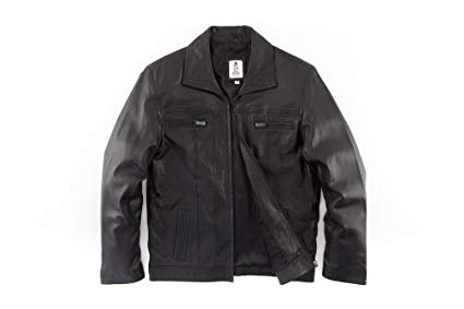 Z8 Jimmie Black Genuine Handmade Mens Leather Jacket - James Dean Inspired