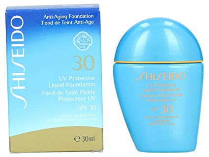 Shiseido UV Protective Liquid Foundation, SP60 Medium Beige, 1 Count