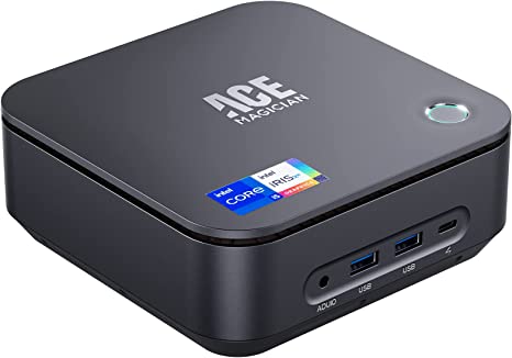 Windows 11 Pro Mini PC, Core i5 1135G7(4C/8T, up to 4.2GHz) 16GB RAM 256GB SSD Micro Desktop Computers,Intel Iris Xe Graphics 8K UHD,Thunderbolt,WiFi6,BT5.2,Built-in Speaker,Fingerprint Login