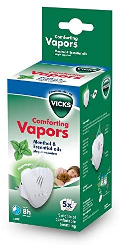 Vicks Rosemary and Lavender Comforting Vapors Waterless Plug-In