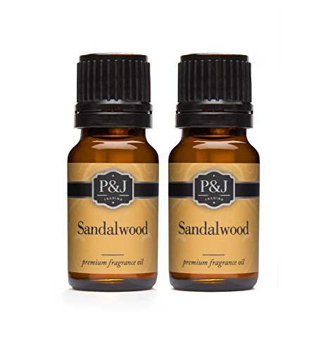 Sandalwood Fragrance Oil - Premium Grade Scented Oil - 10ml - 2-Pack