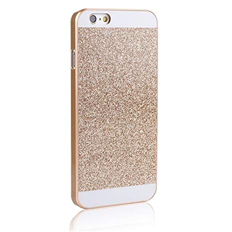 For iPhone 4 4G 4S Hard Back Case,Vandot Accessory Set Bling Ultra Thin Slim Luxury Glitter PC Cover Cell Phone Shell Practical Premium Star Gloss Protective Skin Anti Finger Sparkle Pattern-Gold