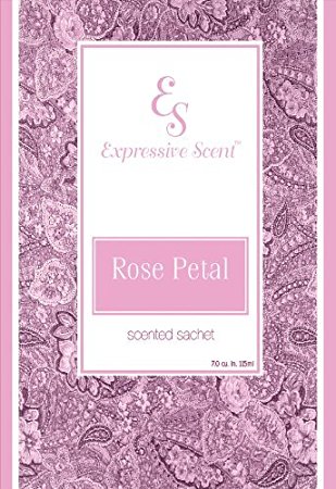 Lauren Collection Rose Petal Scented Sachet Envelope Air Freshener 6 Pack