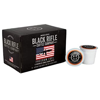 Black Rifle Coffee K-Cups 2 Boxes of 12(24 -K cups) (Freedom Fuel)