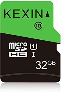 KEXIN 32 GB Micro SD Card Class 10 Ultra MicroSDXC UHS-I Memory Card 32GB High Speed Card, C10, U1, 32 GB