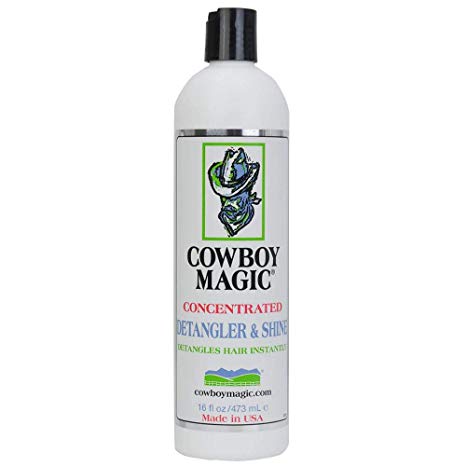 Cowboy Magic Concentrated Detangler and Shine great for Pets and Human Hair! (16 fl oz (473 mL))