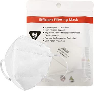 Harley Brand 10 Pack Face Protection Mask 95% Filtration &gt; 95% 5 Layer Against Dust, Droplets & Particles (10 Masks), 10 Count - Guangzhou Harley Commodity Company Limited