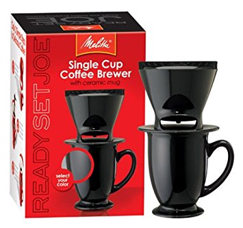 Melitta Ready Set Joe/Mug 64010 Coffee Makers Speciality, Black