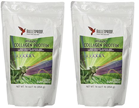 Bulletproof Upgraded Collagen Protein, 16 Ounce (2 Pack)