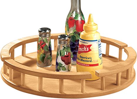 Large Wood Lazy Susan - Serving Trays