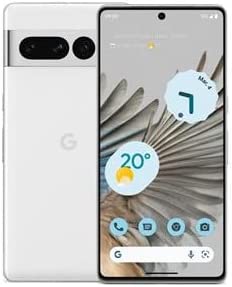 Google Pixel 7 Pro Dual-SIM 256GB ROM   12GB RAM (GSM Only | No CDMA) Factory Unlocked 5G Smartphone (Snow) - International Version