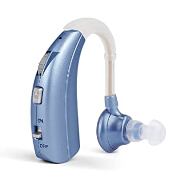 Britzgo Digital Hearing Aid Amplifier Bha-1301 Rechargeable (Blue)