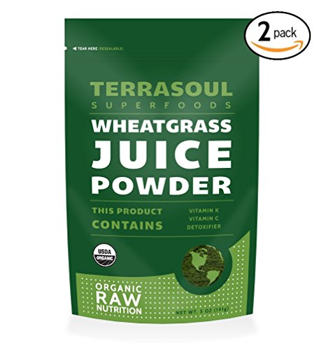 Terrasoul Superfoods Wheat Grass Juice Powder (Organic), 10 ounces