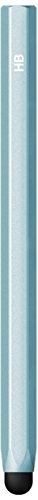 elago Stylus [Hexa][Coral Blue] - [Premium Aluminum ][Classic Pencil Shape][ Replaceable Extra Tip Included] - for iPad, iPad Pro, iPad Mini and iPhone