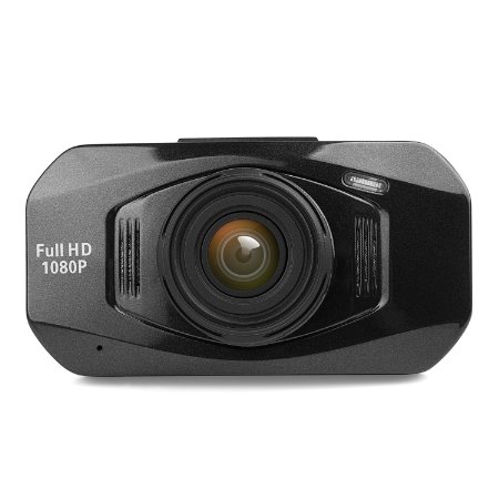 Telico C23 2.7" LCD FHD 1080p 170° Dash Cam Pro Car Dashboard Camera with G-Sensor, WDR, Night Vision, 8G MicroSD Card
