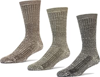 Merino Wool Socks Men's And Women's Hiking Thermal Insulated Warm Boot Outdoor Socks 3 Pairs