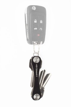 KeySmart - Compact Key Holder Black 1 2-10 Keys