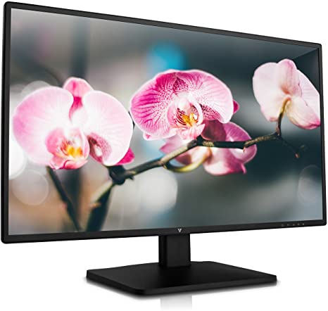 V7 27-Inch Screen LED-lit Monitor (L27ADS-2N),Black