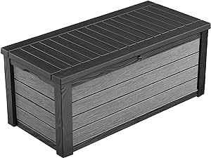 KETER Coffre de rangement extérieur BRUSHWOOD - 454 litres