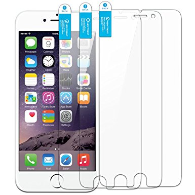 iPhone 6 Plus Screen Protector, Arcadia Premium High Quality Transparent Screen Protector, Compatible with the Apple iPhone 6 Plus (5.5 inch) (3-Pack)