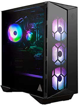 MSI Aegis RS (Tower) Gaming Desktop, Intel Core i7-10700K, GeForce RTX 3070, 16GB Memory, 1TB SSD   2TB HDD, WiFi 6, Liquid Cooling, USB Type-C, VR-Ready, Windows 10 Home Adv. (10TD-213US)